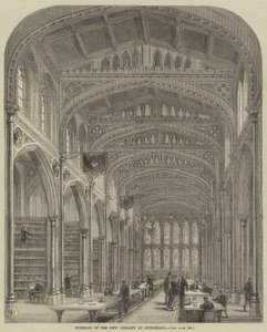 Interior da nova biblioteca no Guildhall de Frank Watkins